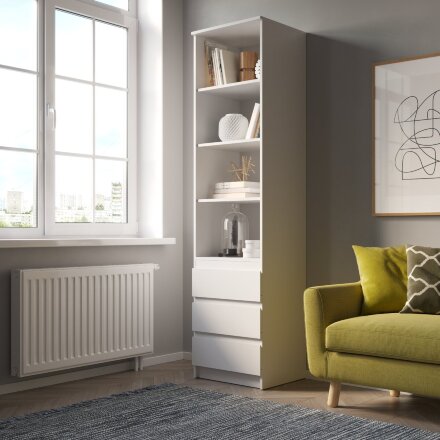 Стеллаж СТЯ-1 Stern (Штерн), белый 